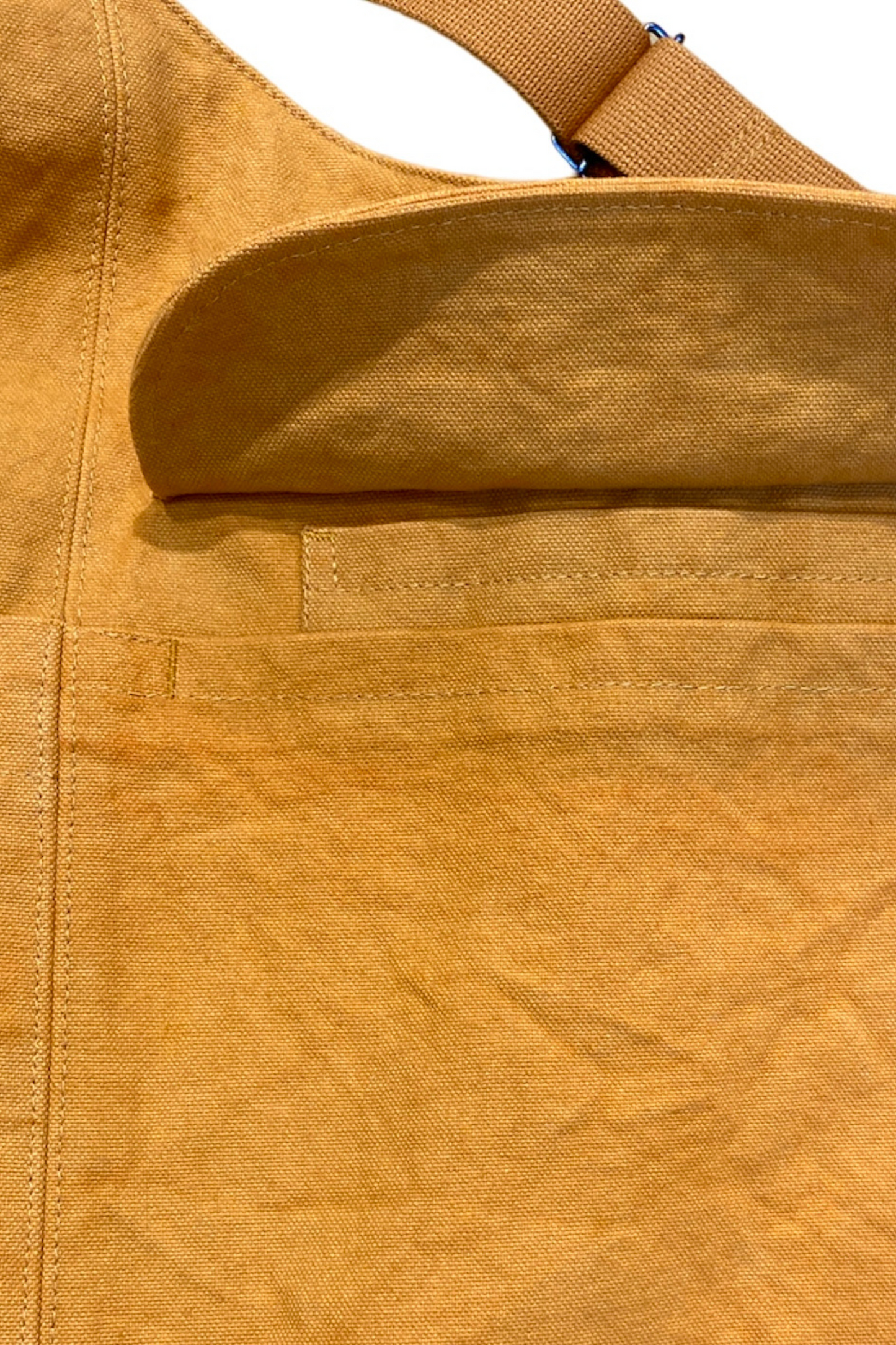 UTILITY VEST cotton - ORANGE BEIGE