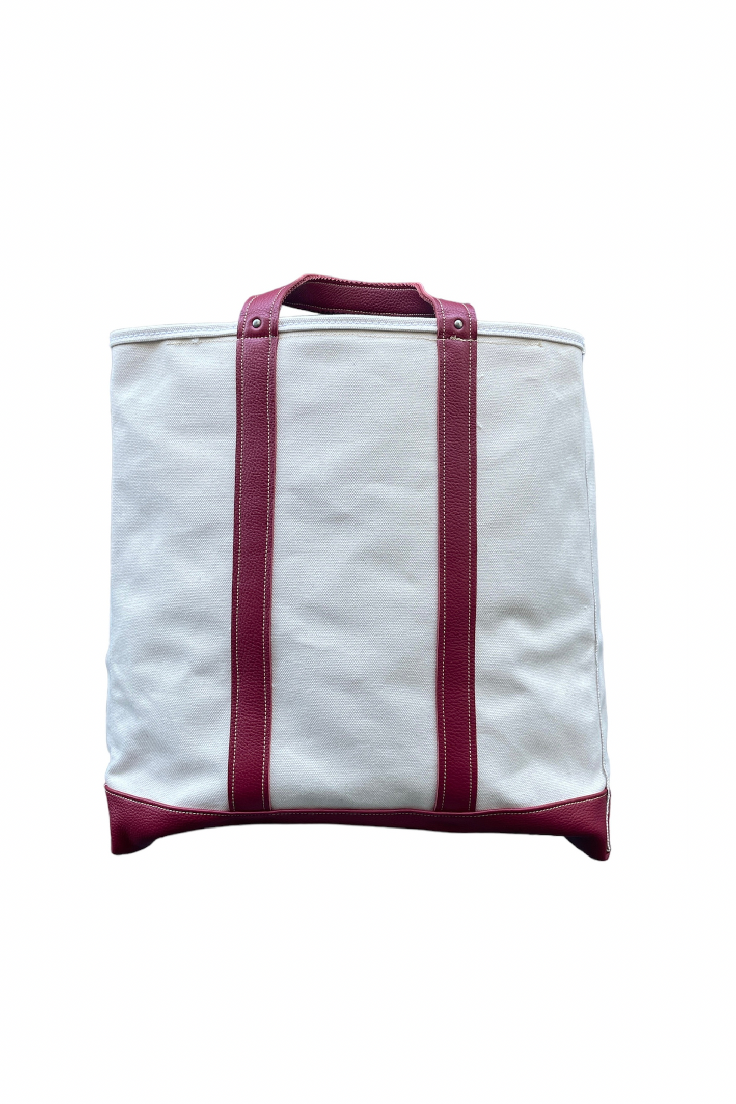 CANVAS BAG with LEATHER