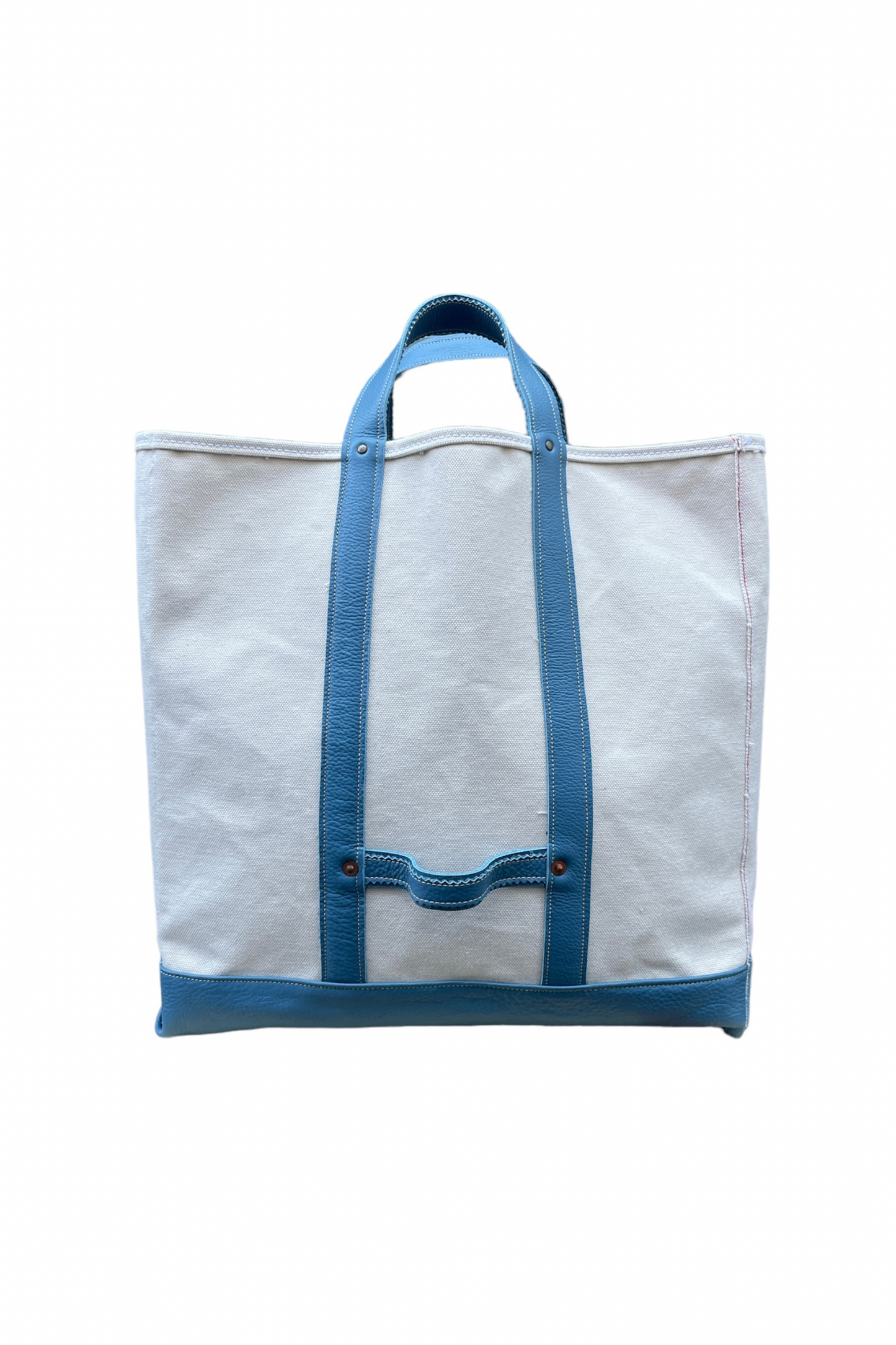 CANVAS BAG with LEATHER