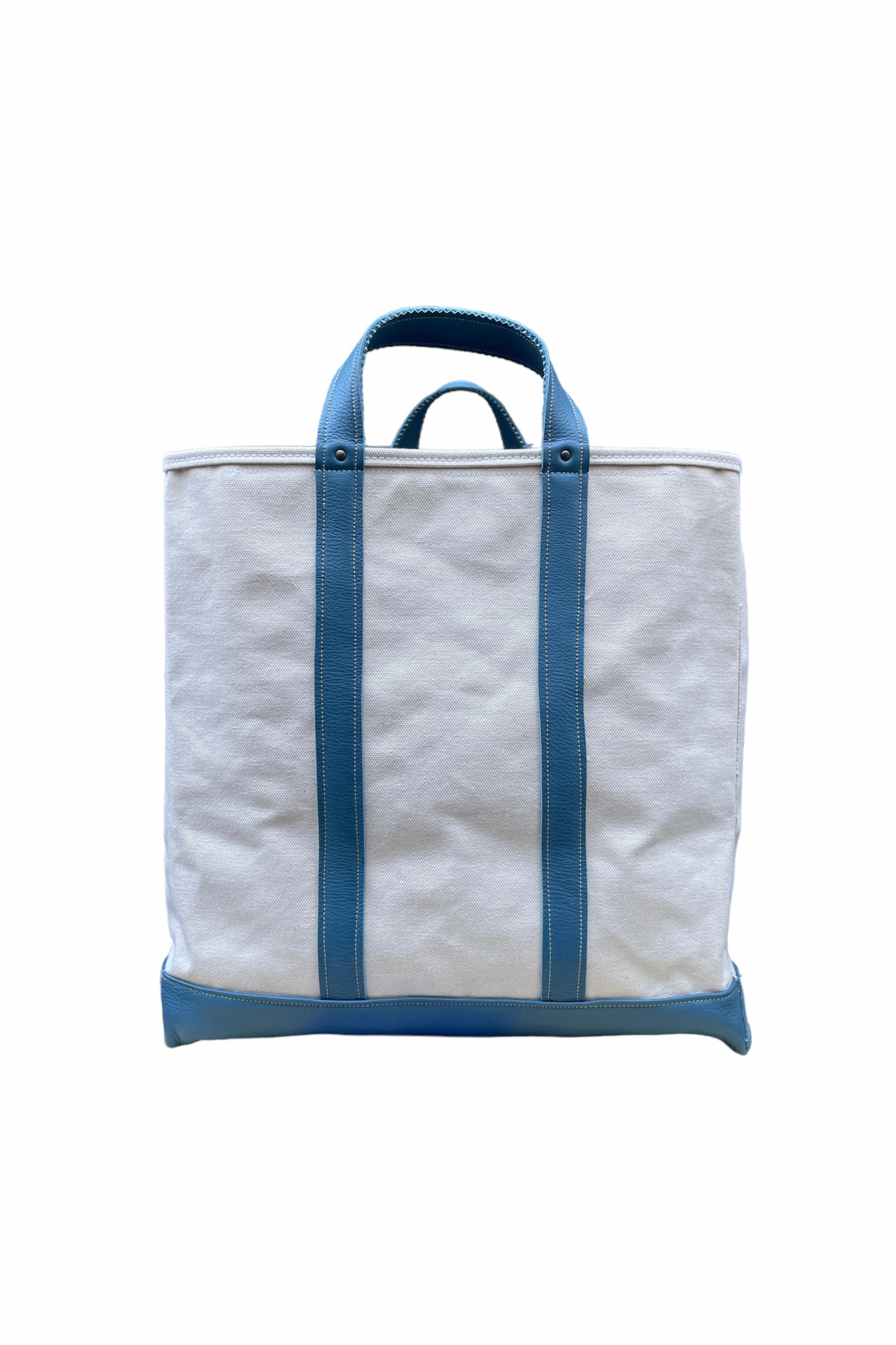 CANVAS BAG with LEATHER