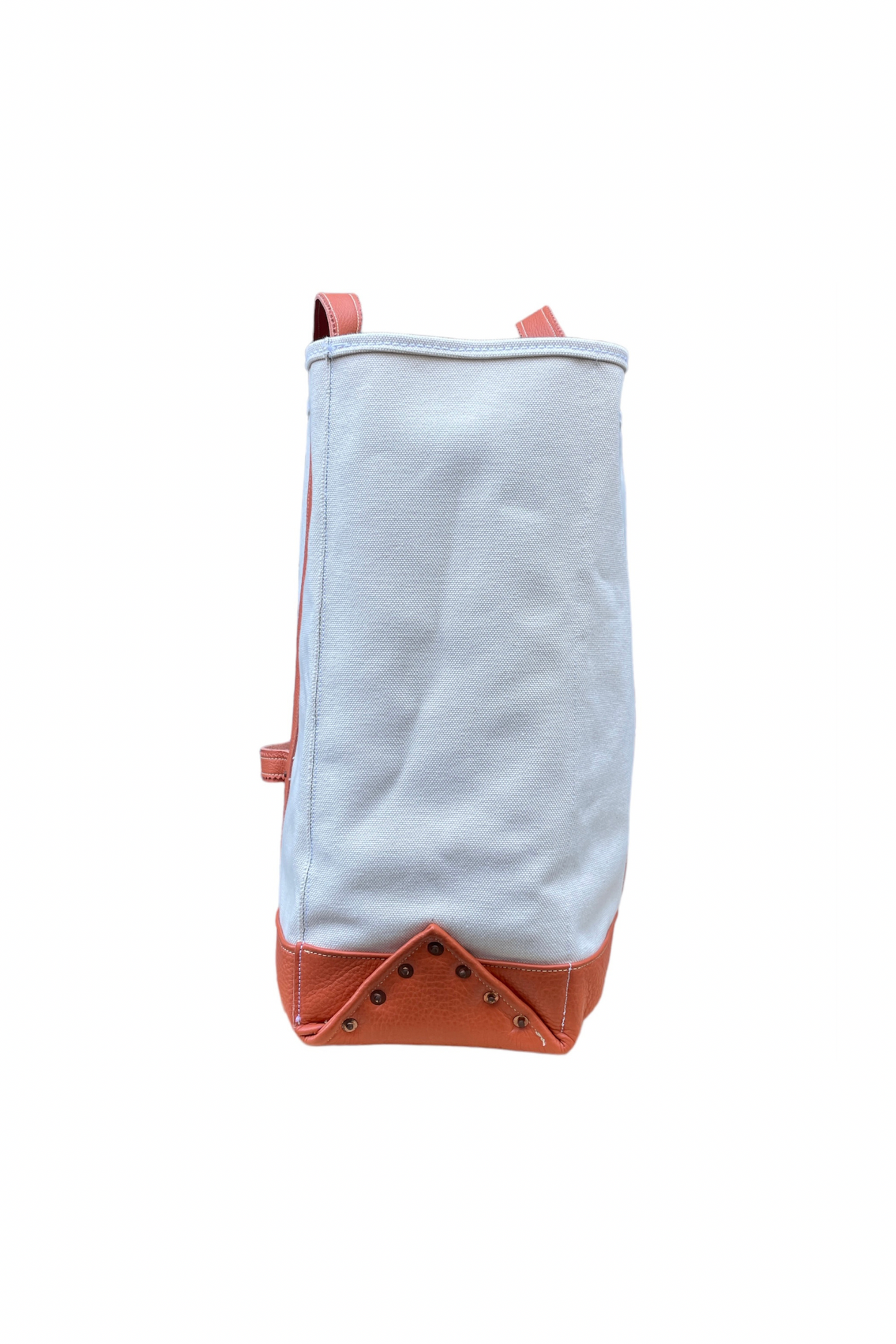 CANVAS BAG with LEATHER