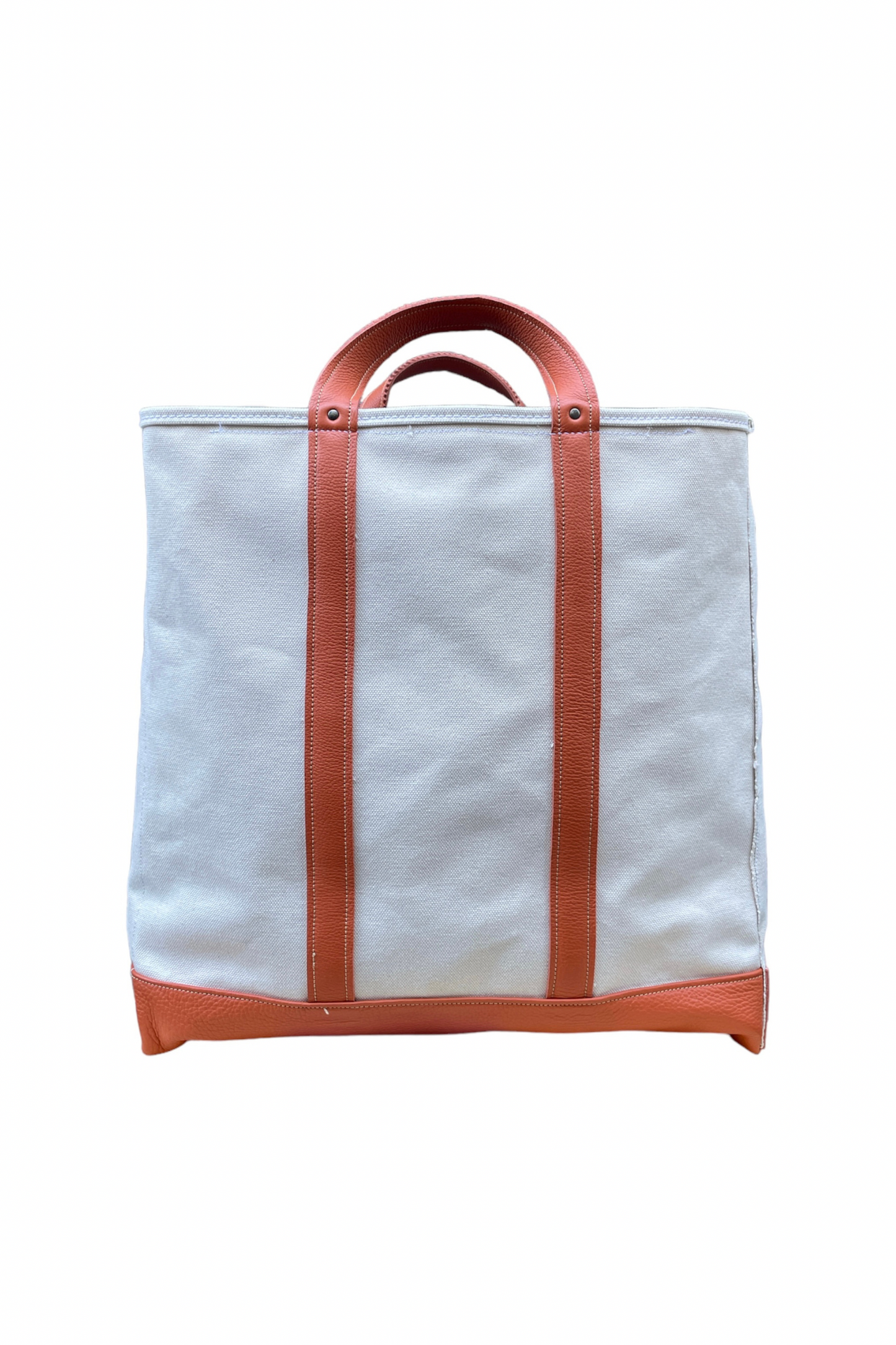 CANVAS BAG with LEATHER