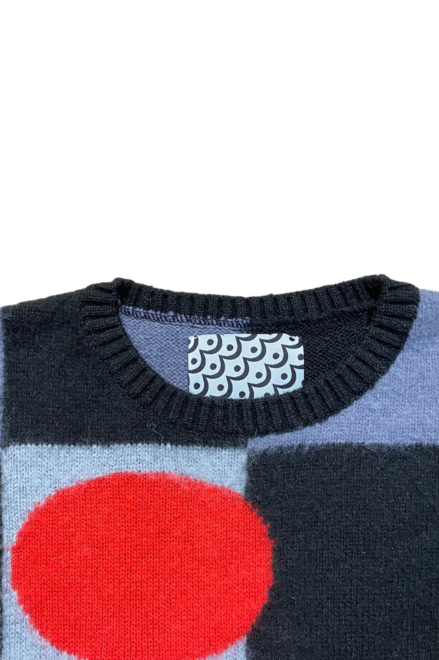 MOHAIR-ISH KNIT JUMPER - REDDISH