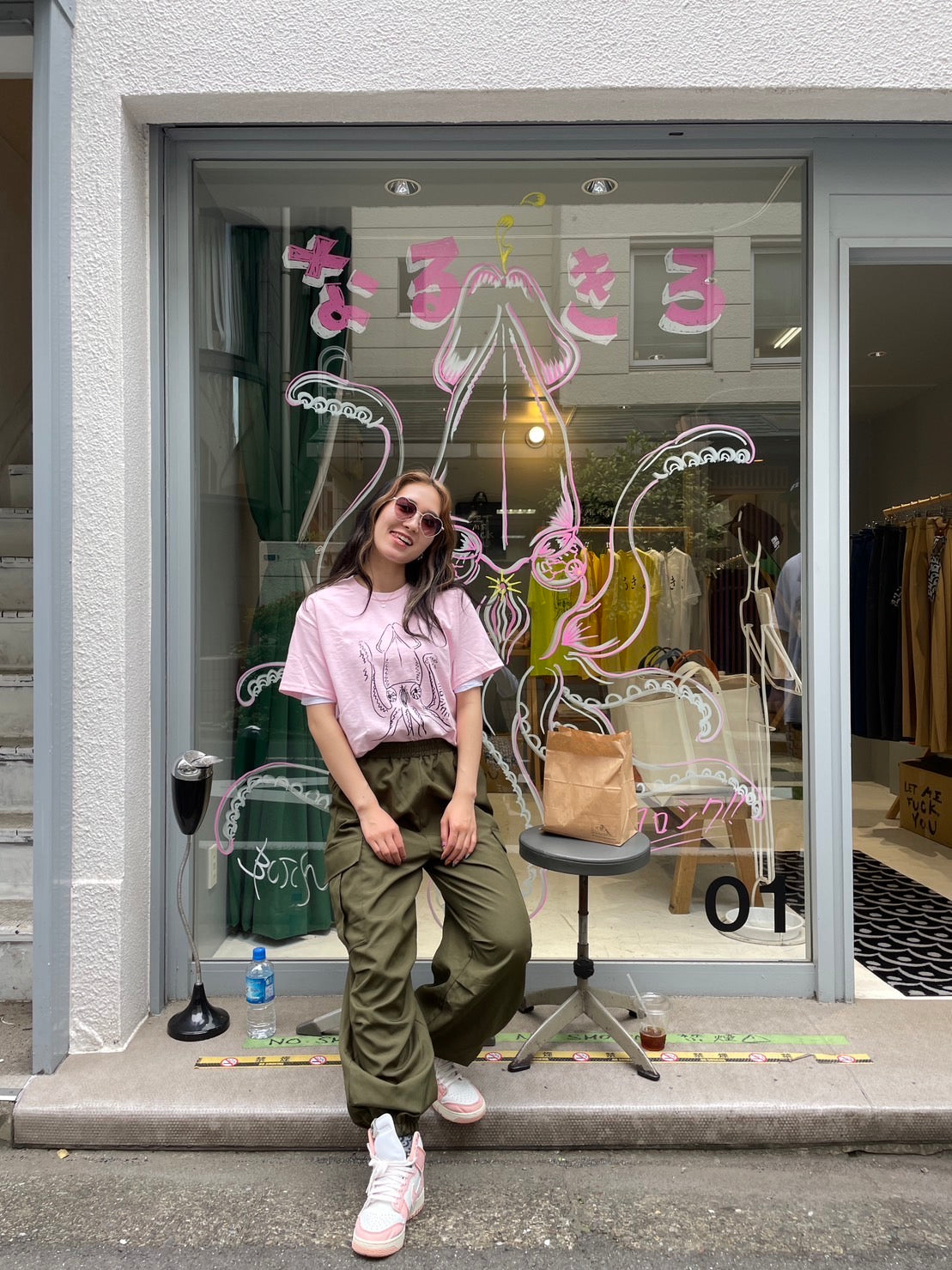 Ikasu T-SHIRT L. PINK