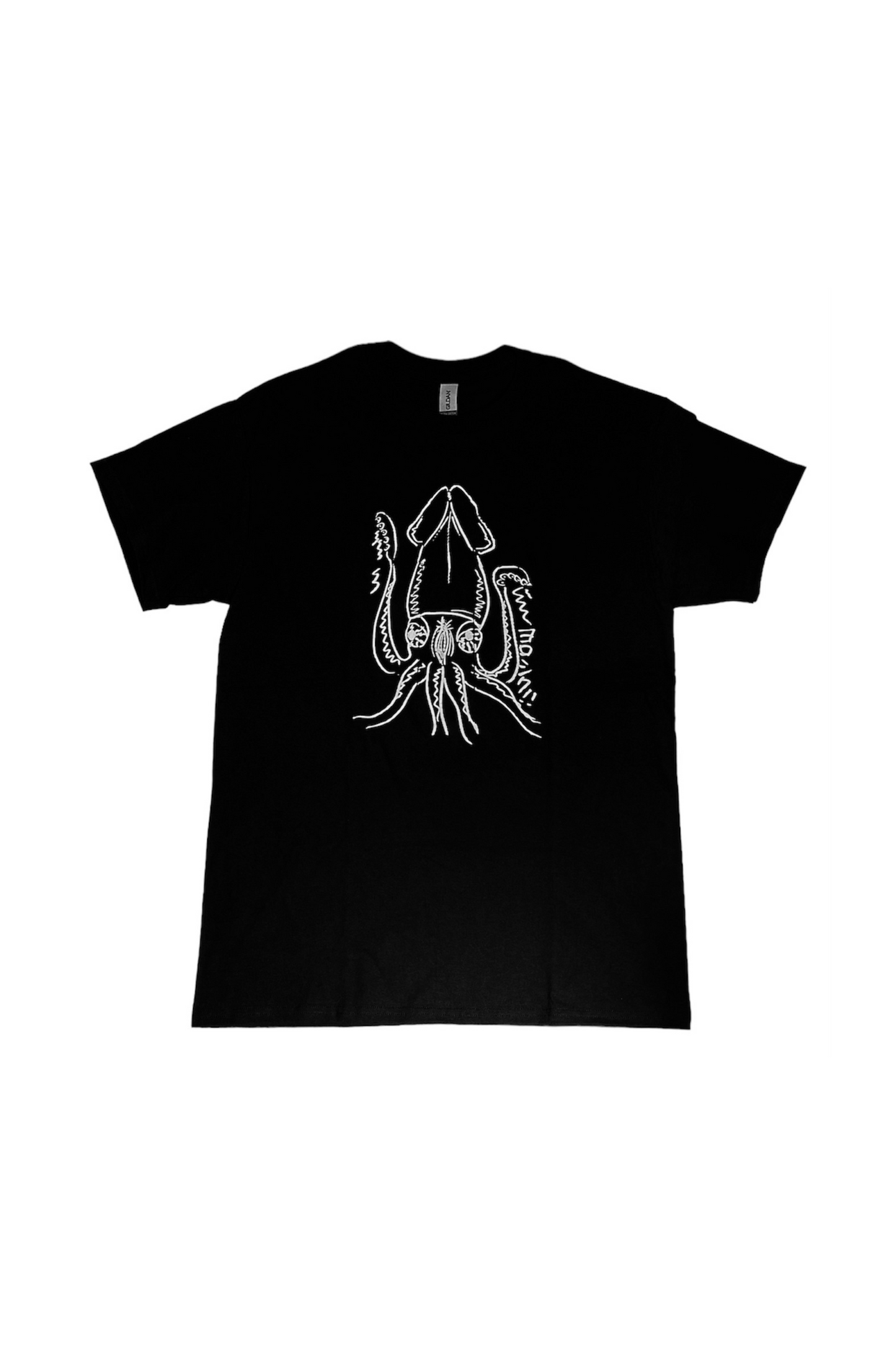 イカす T-SHIRT BLACK