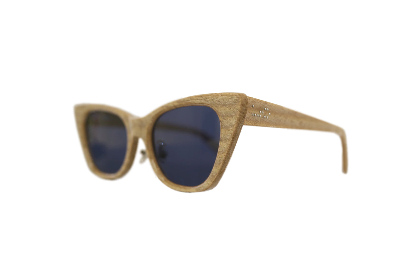 SUNGLASSES/Let Me Play Glasses Flame: Wood Brown