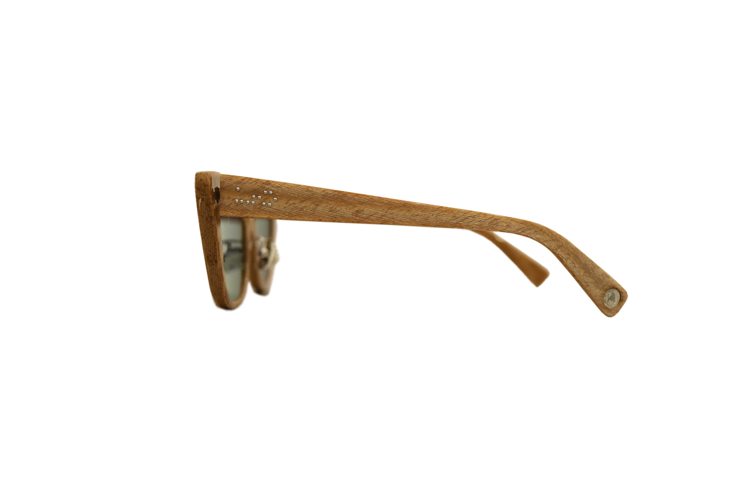 SUNGLASSES/Let Me Play Glasses Flame: Wood Brown