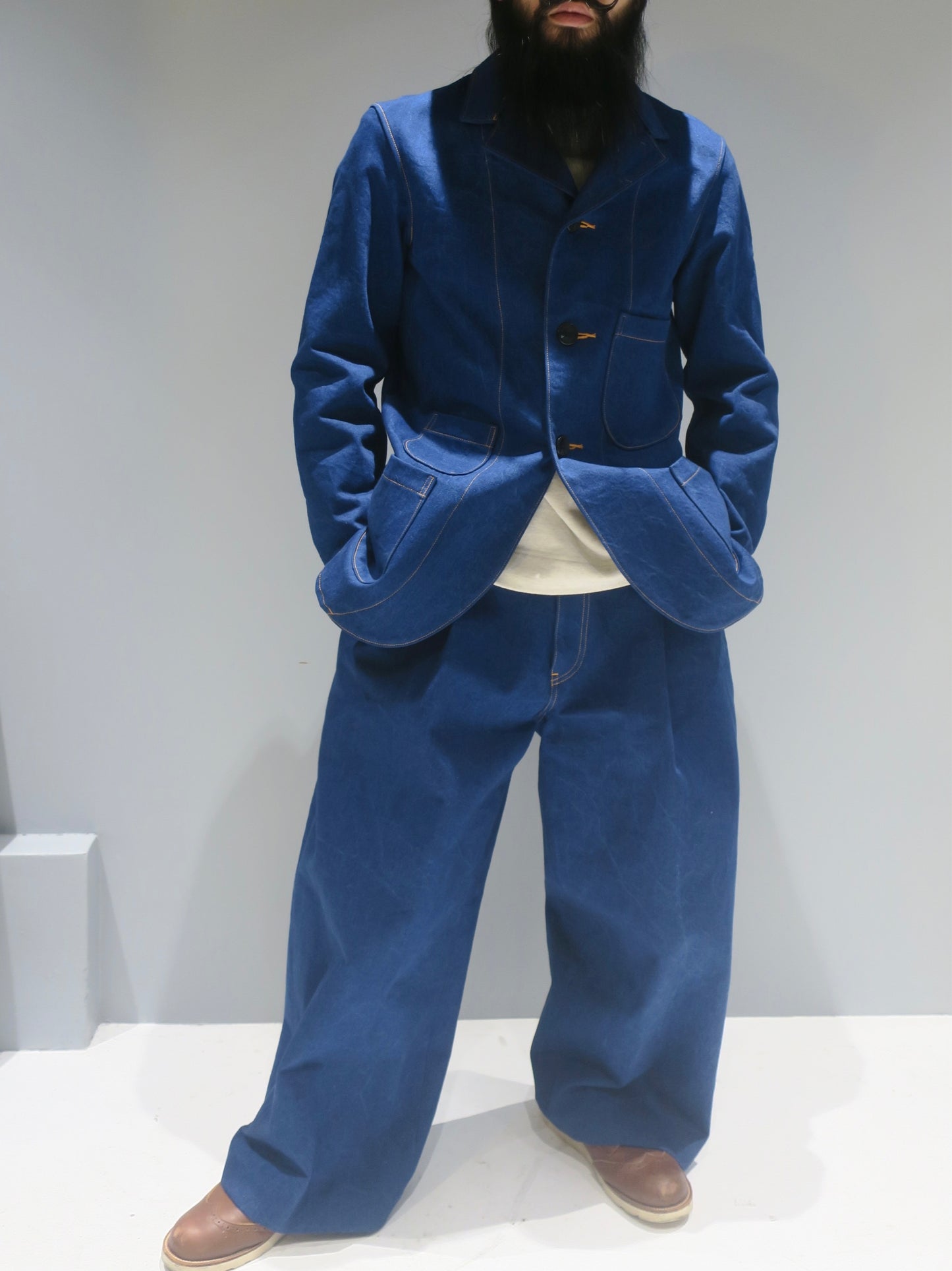 WIDE PANT denim