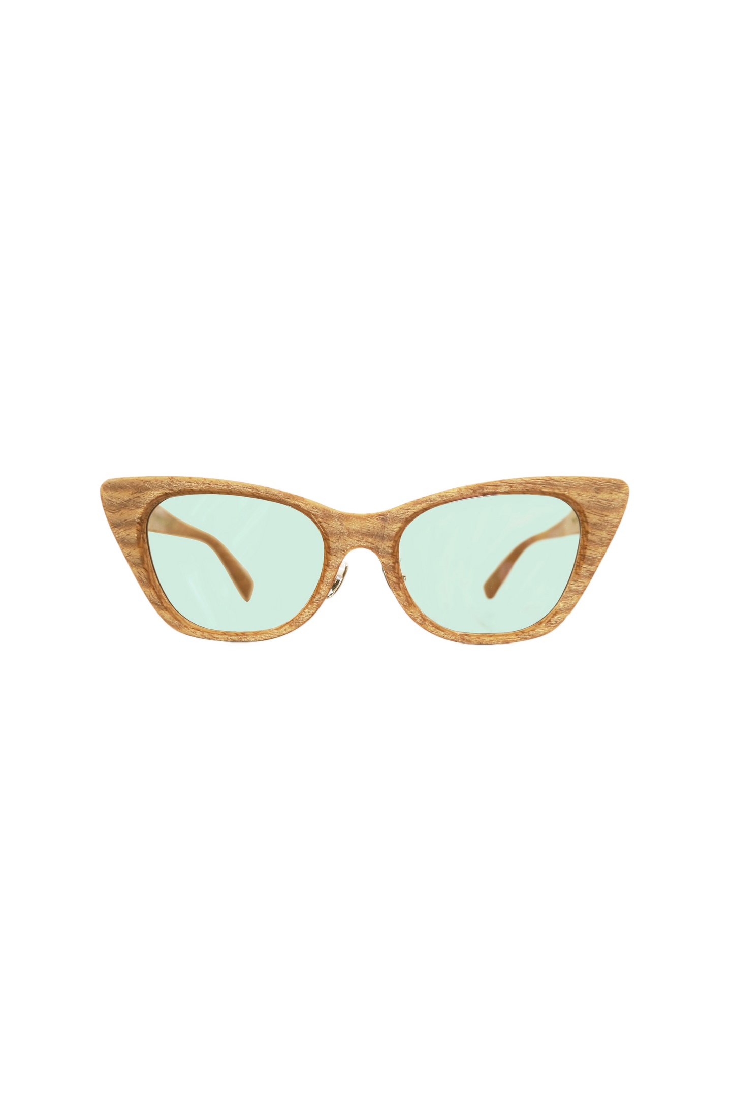SUNGLASSES/Let Me Play Glasses Flame: Wood Brown