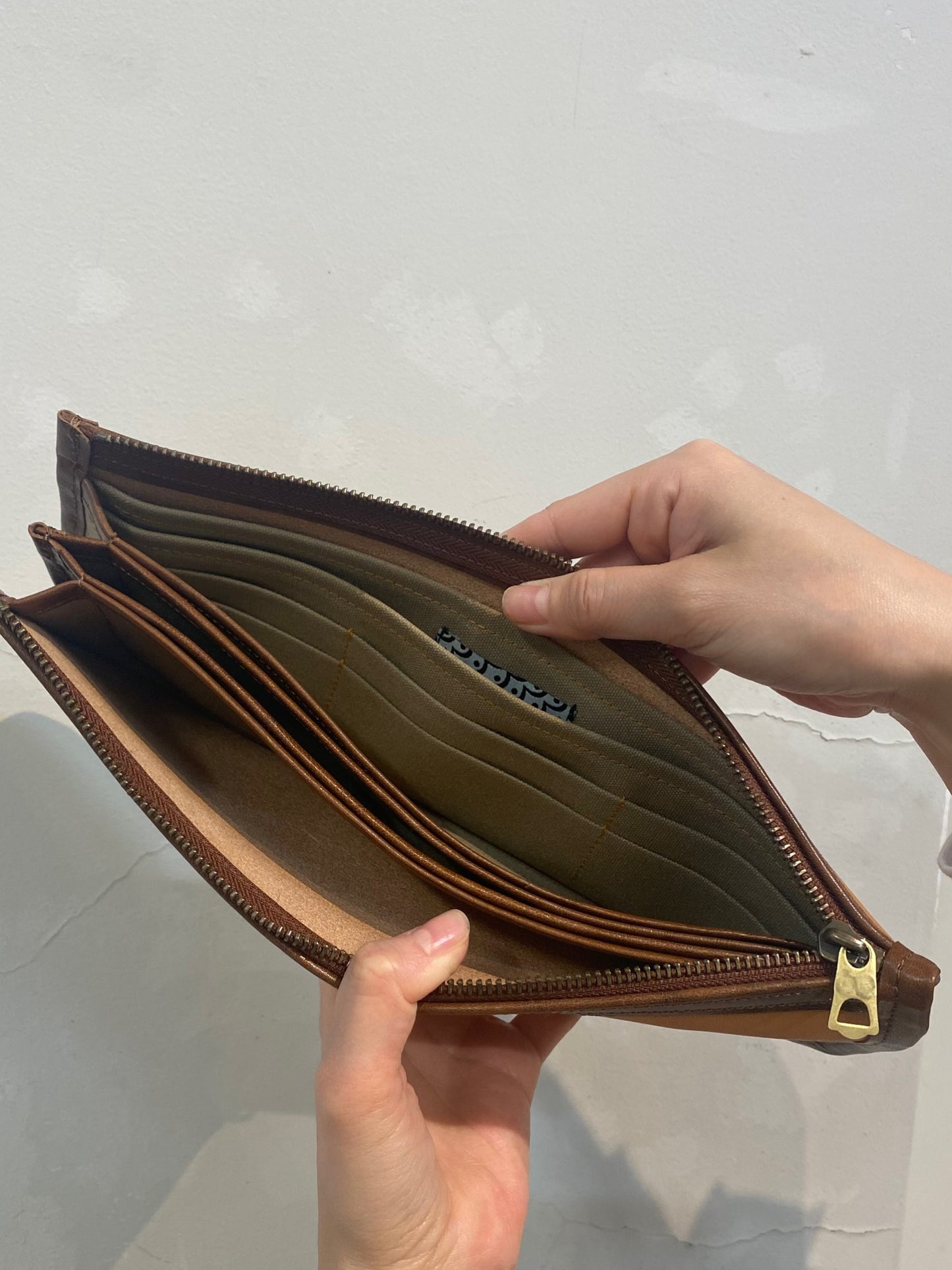 LEATHER LONGWALLET w やらせろ