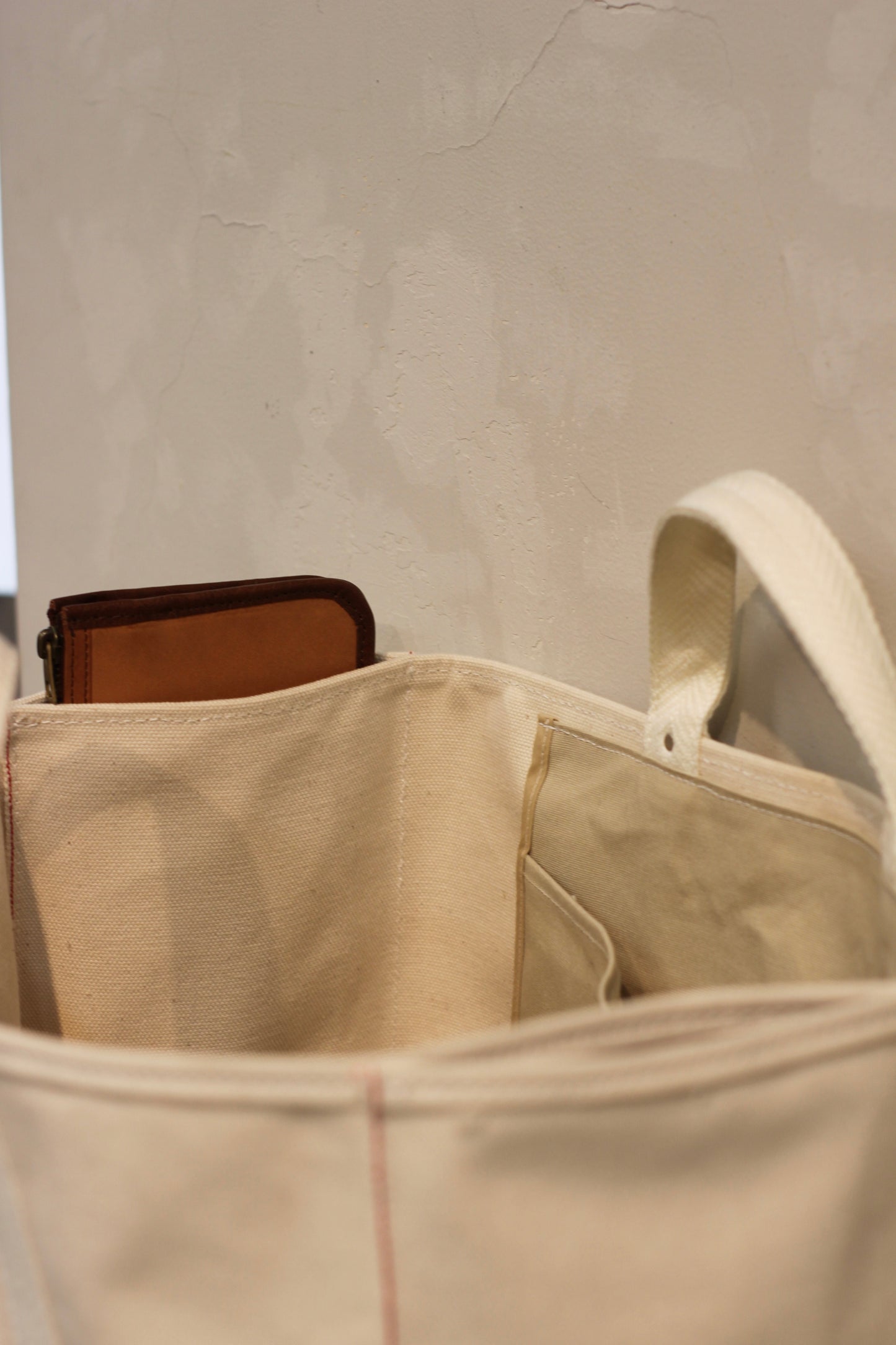 CANVAS BAG with WAX