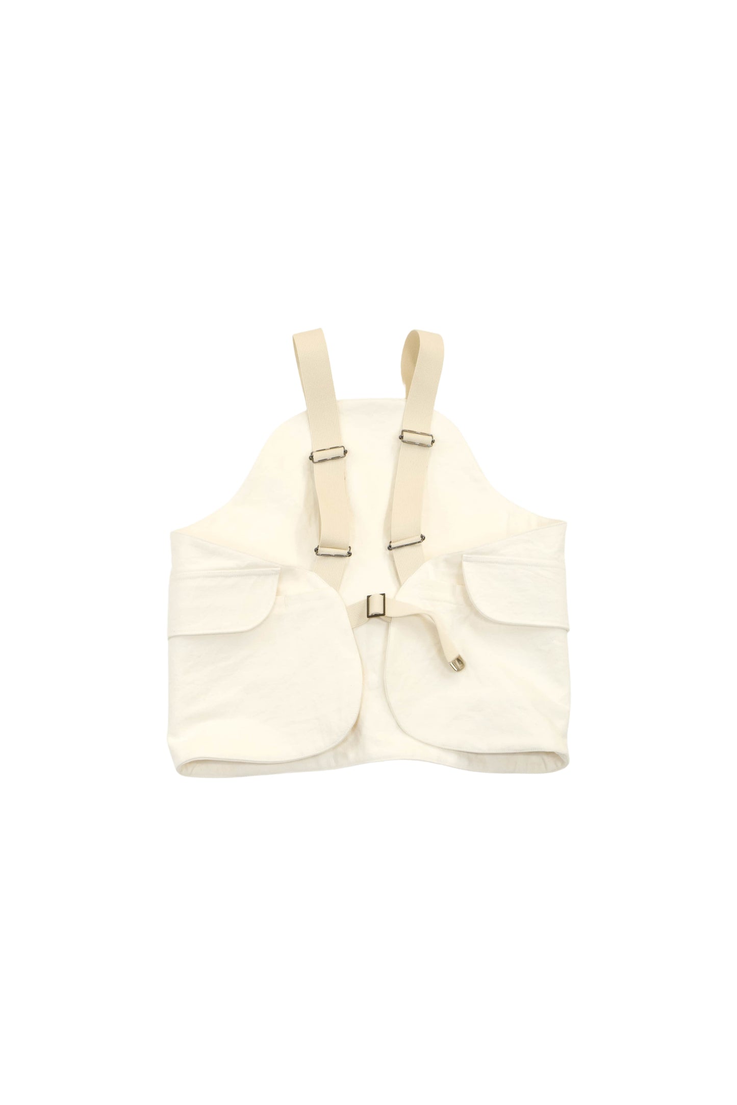 UTILITY VEST cotton - WHITE