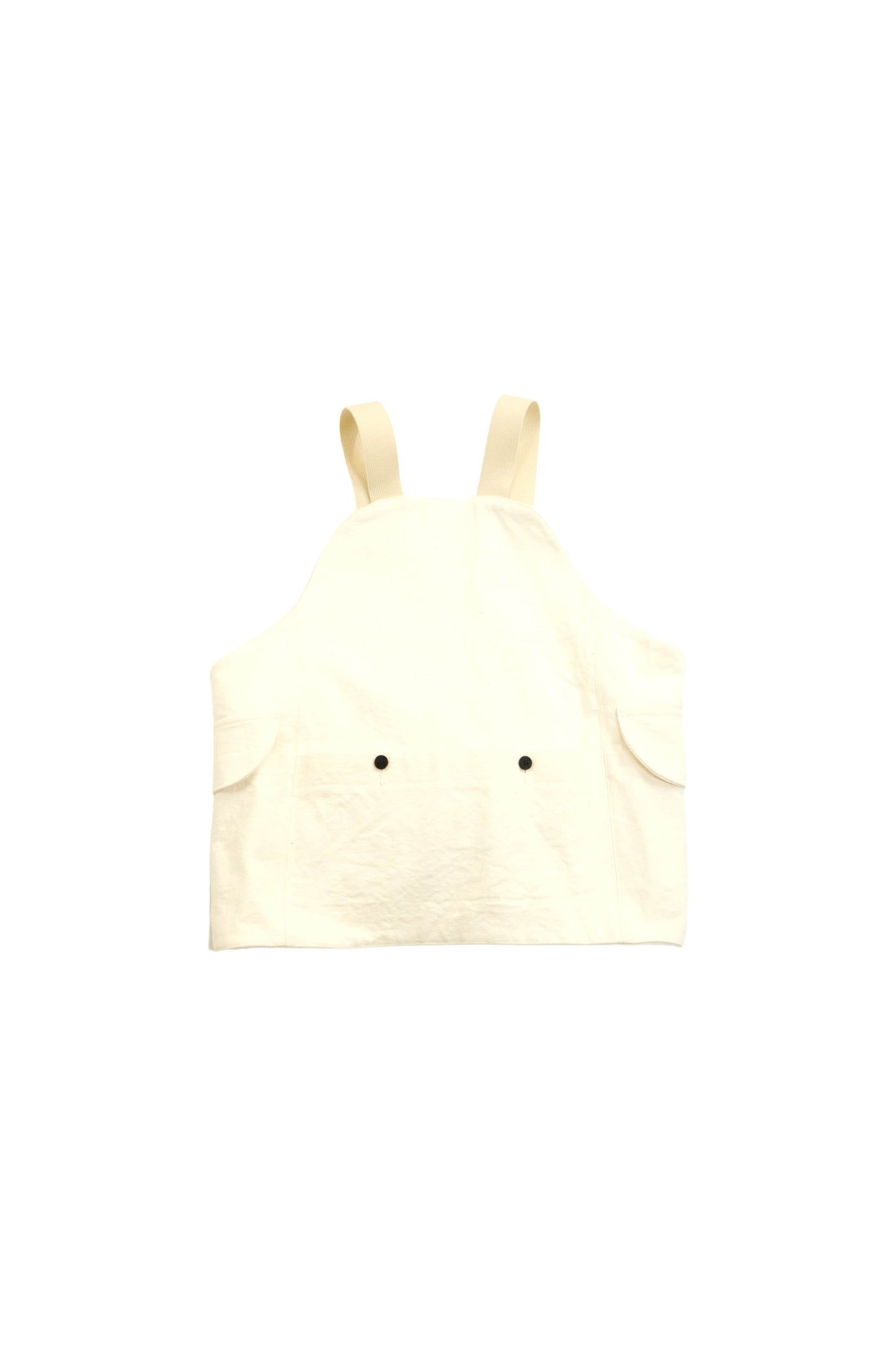 UTILITY VEST cotton - WHITE