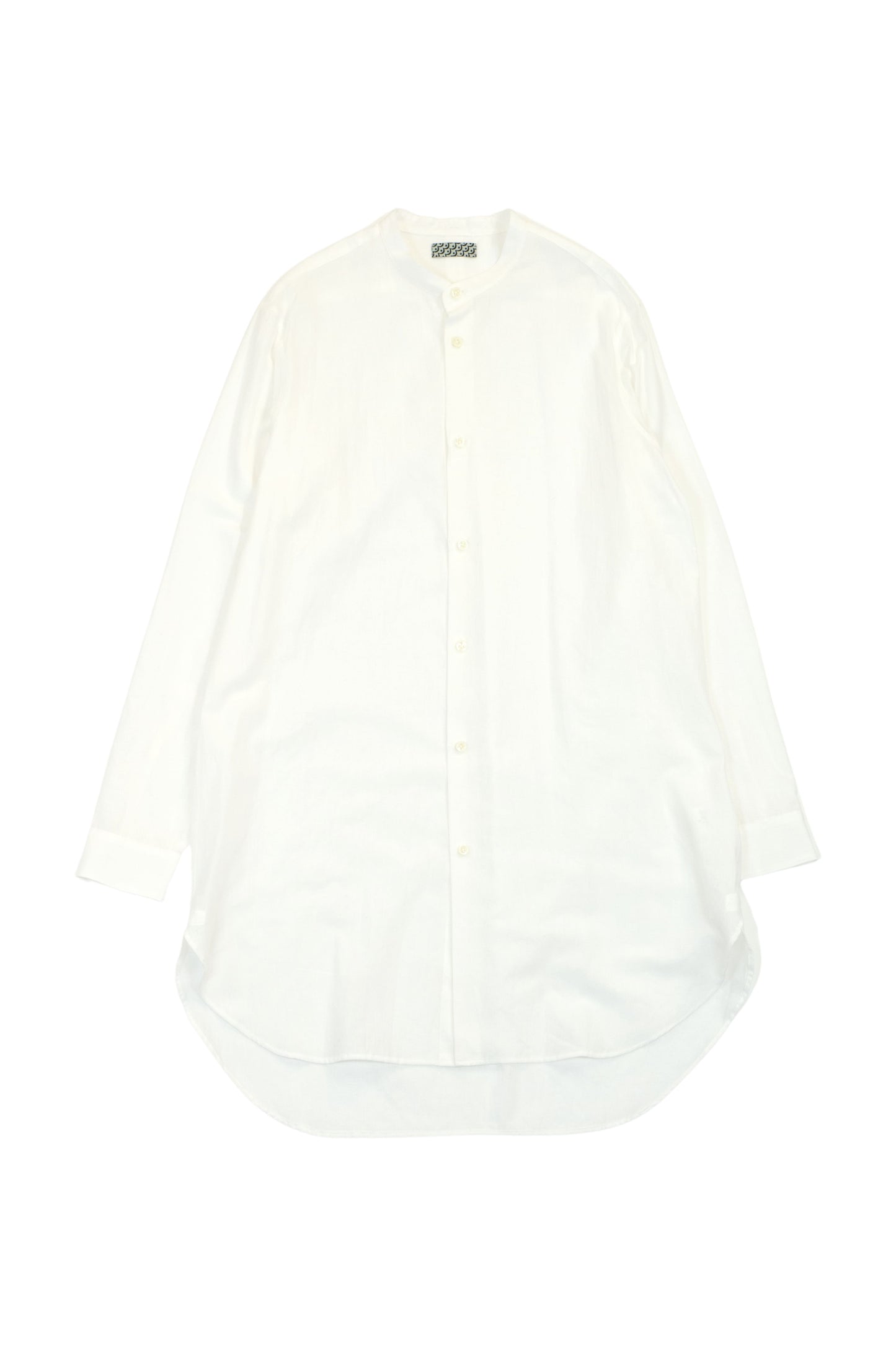 LONG SHIRT chambray - O.WHITE