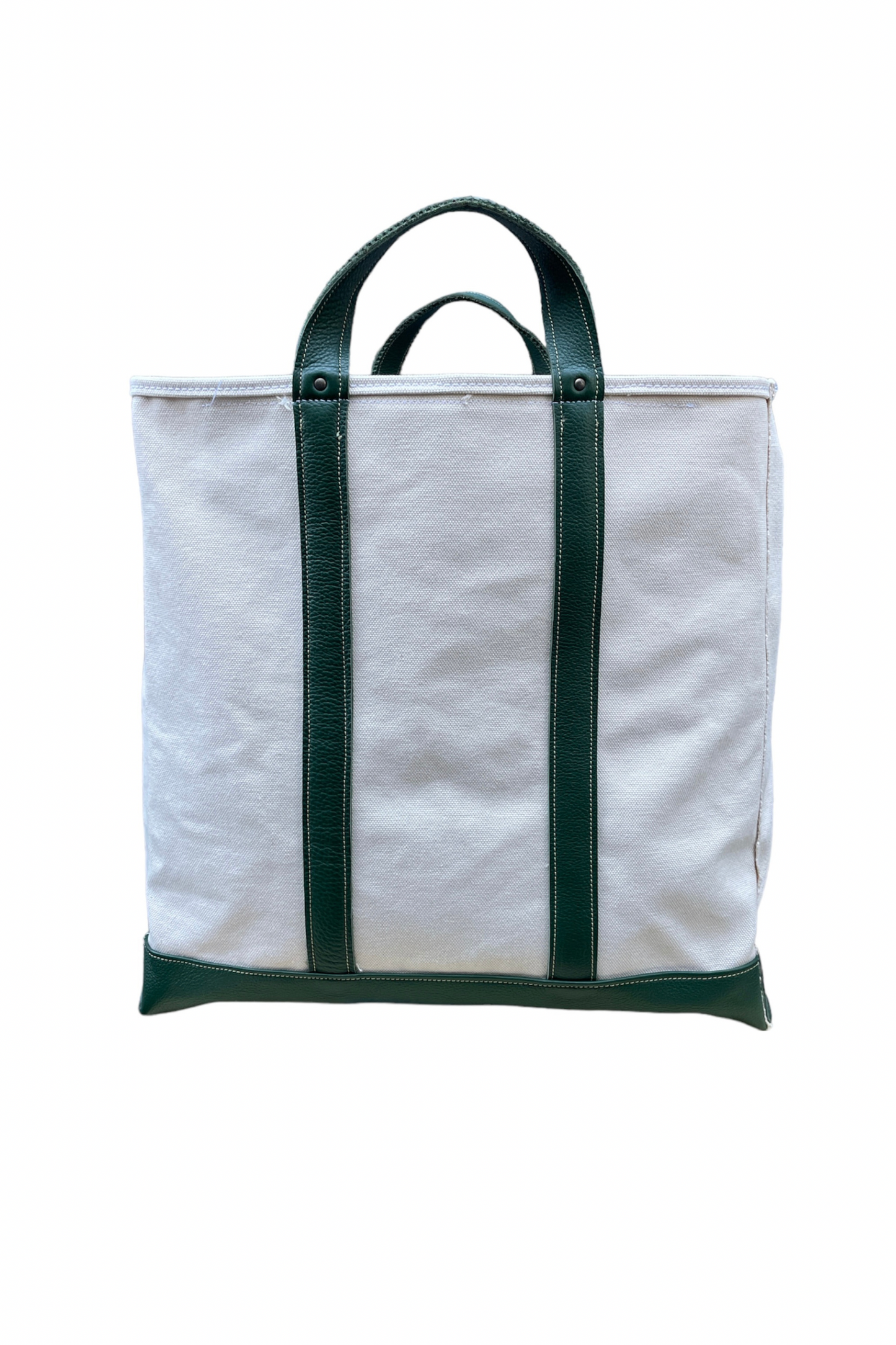 CANVAS BAG with LEATHER