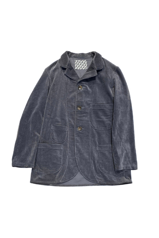 3 BUTTONS JACKET corduroy - GREY