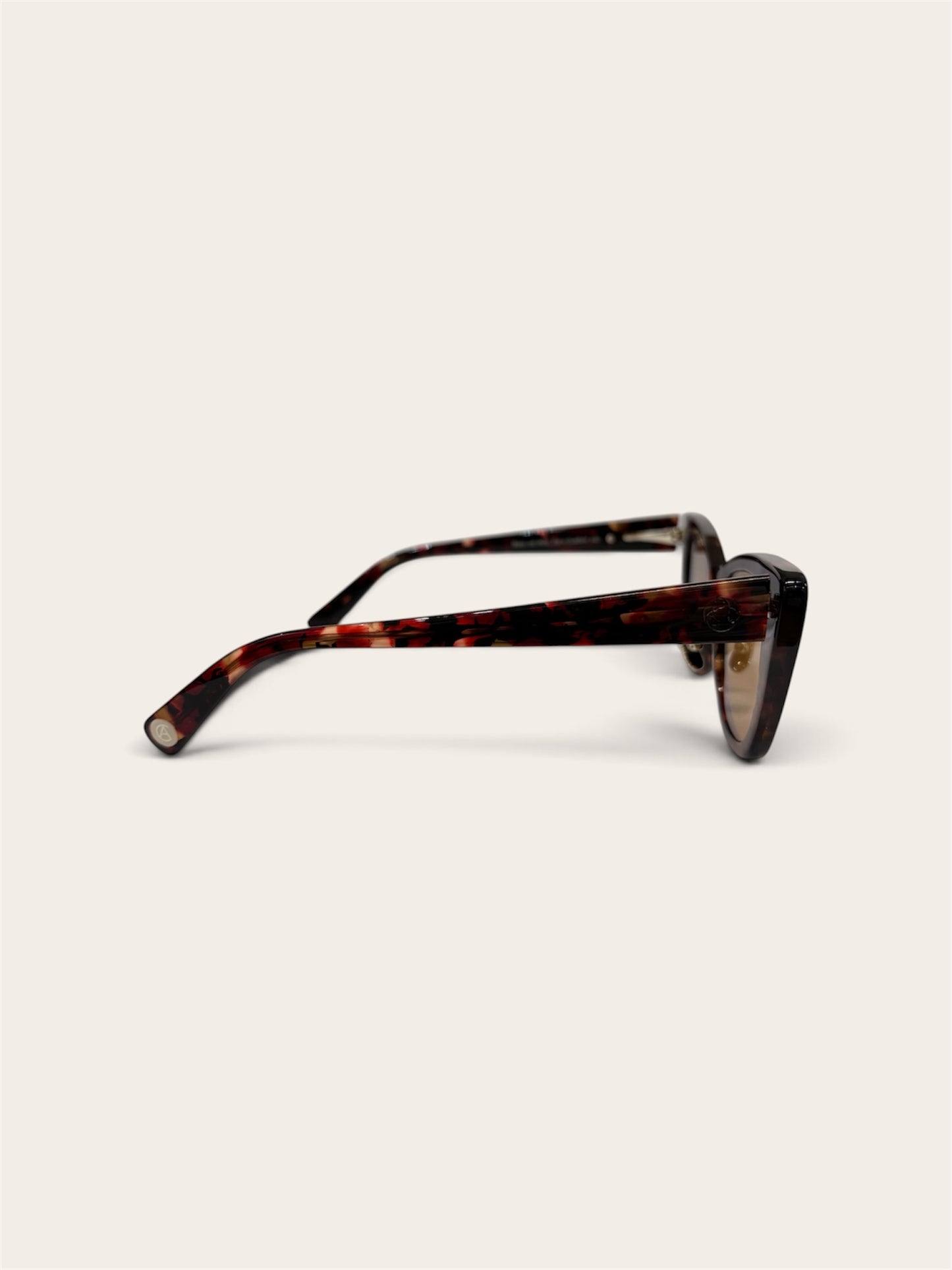 SUNGLASSES/やらせろ眼鏡2 (Flame:DARK RED BROWN DEMI)