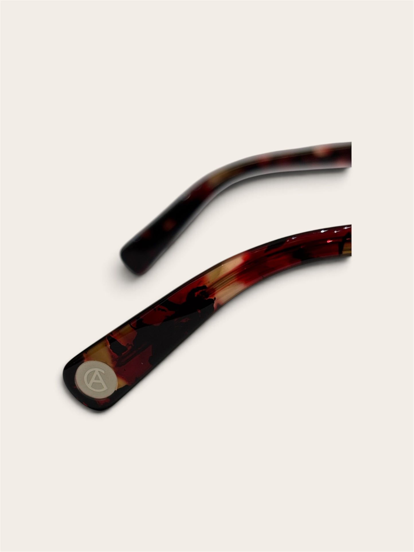 SUNGLASSES/やらせろ眼鏡2 (Flame:DARK RED BROWN DEMI)