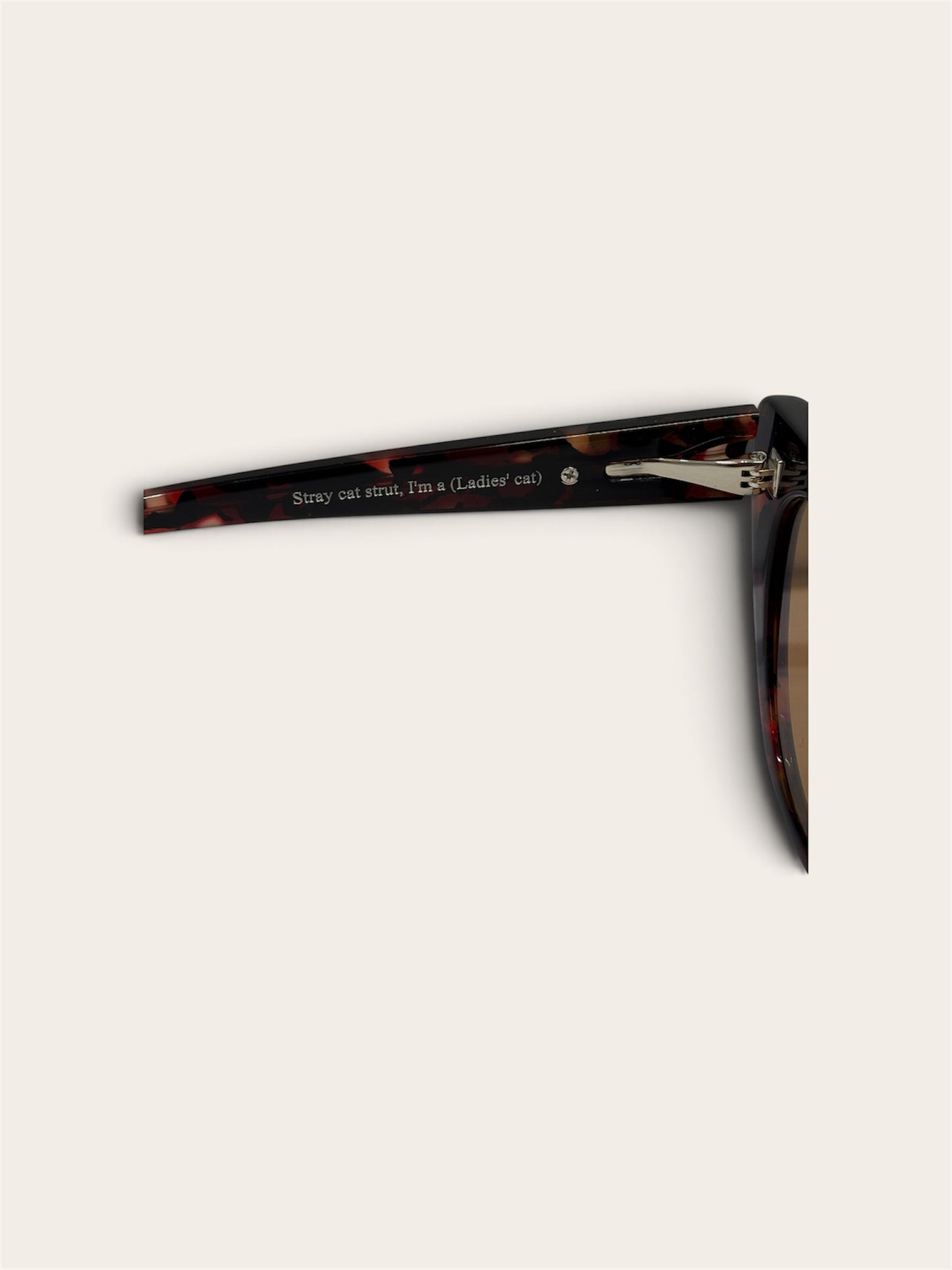 SUNGLASSES/やらせろ眼鏡2 (Flame:DARK RED BROWN DEMI)