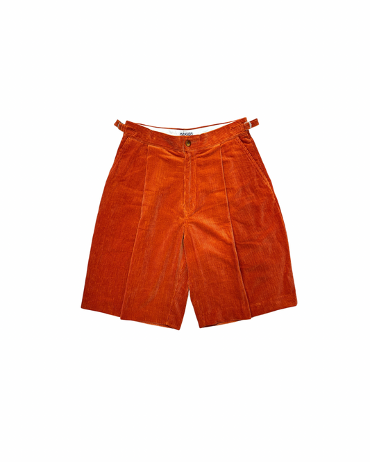 BUGGY SHORTS corduroy-ORANGE