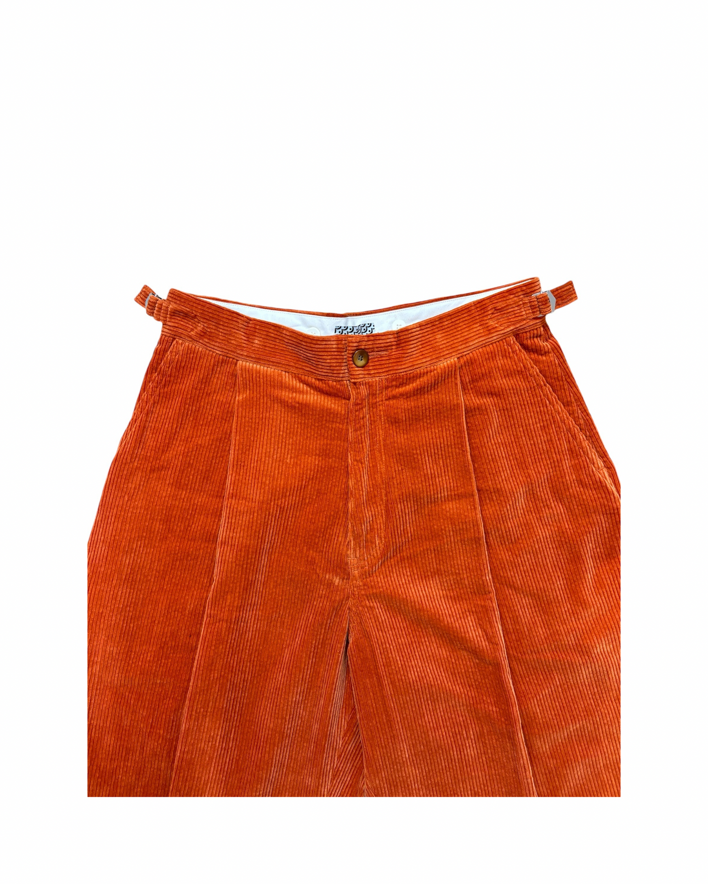 BUGGY SHORTS corduroy-ORANGE