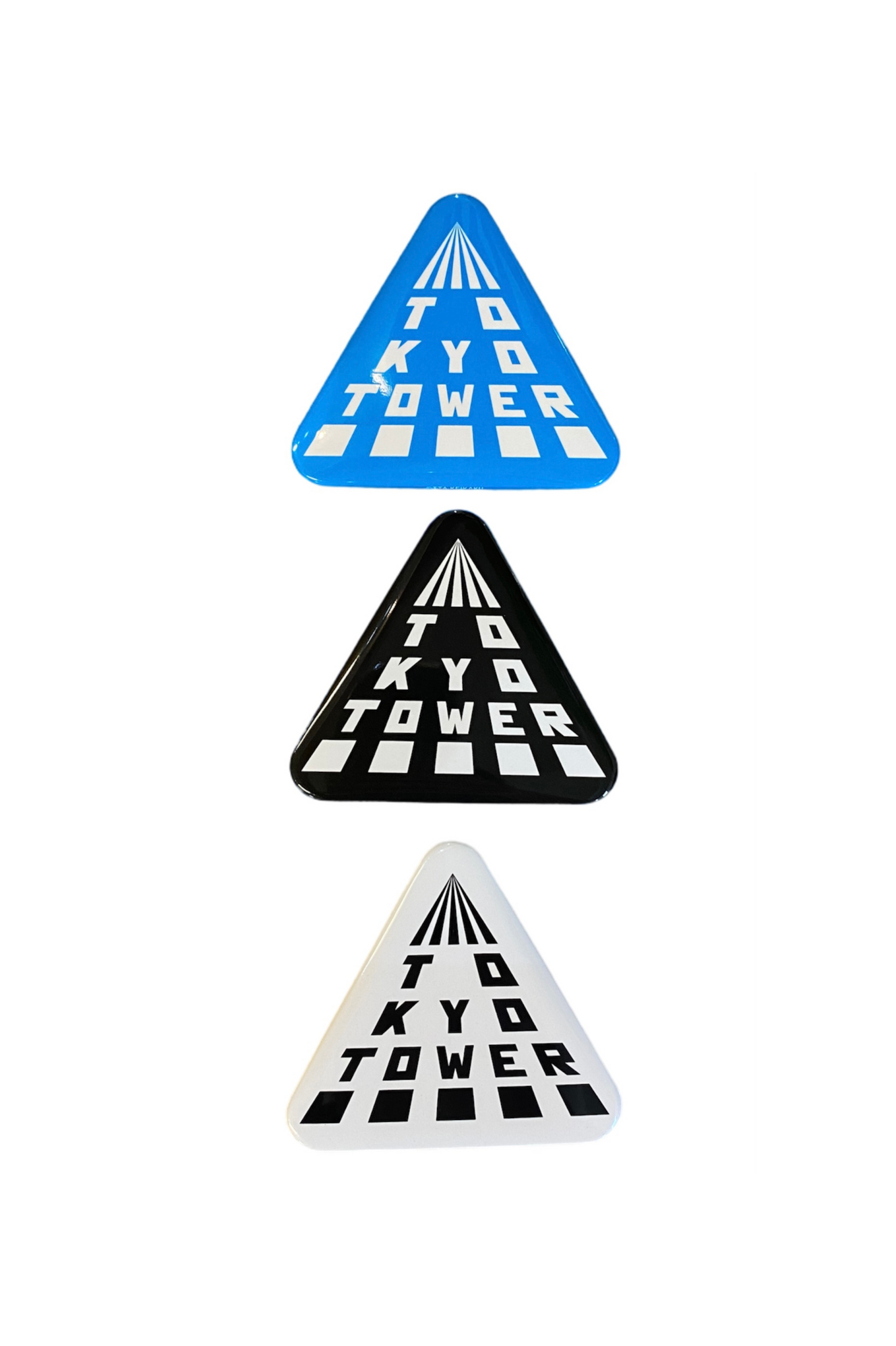 TTA logo tin badge